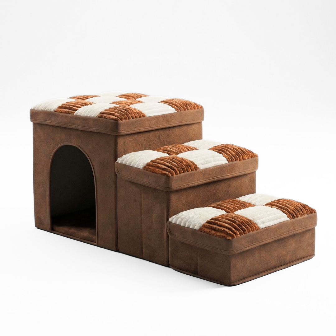 FurShield Storage Pet Stairs