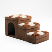 FurShield Storage Pet Stairs