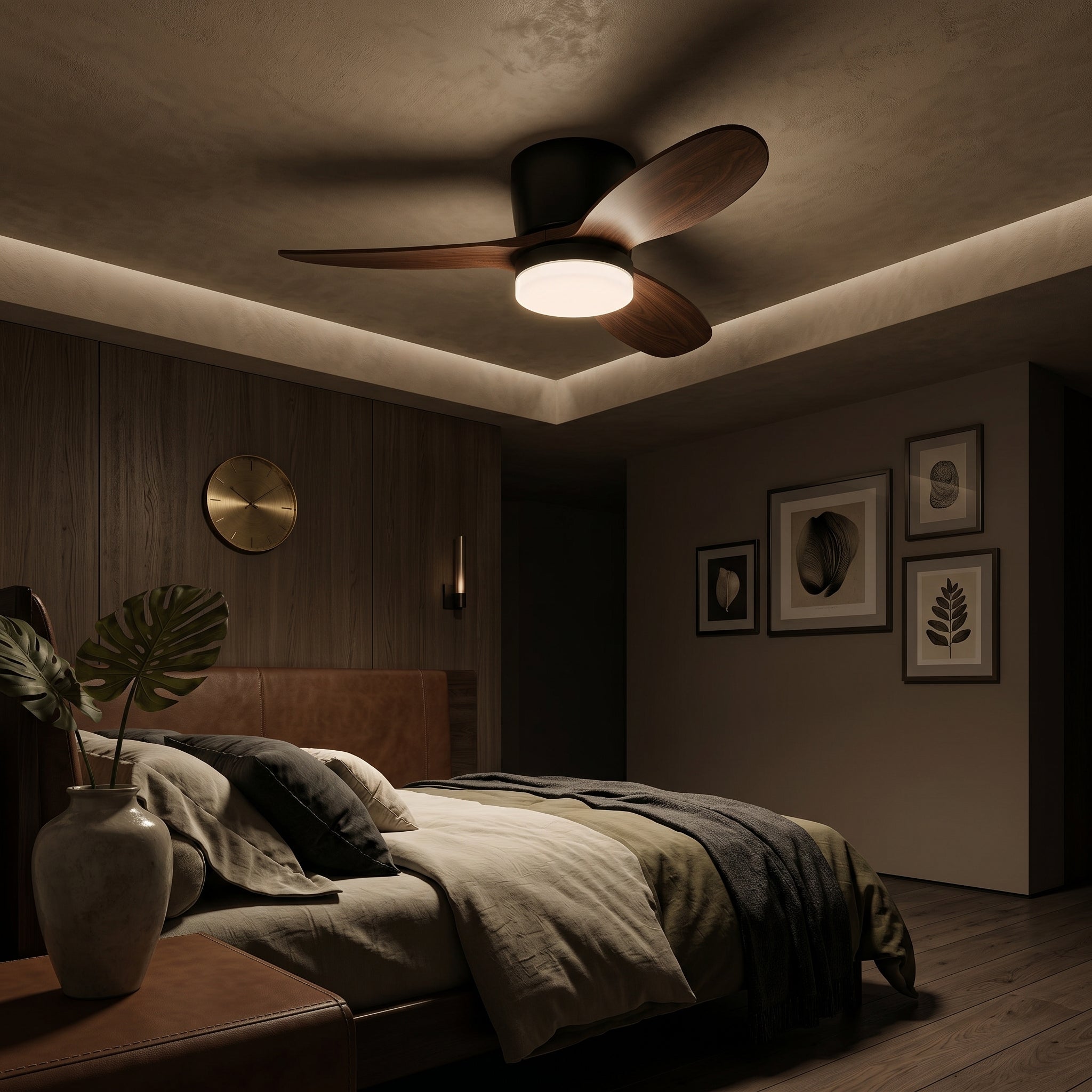Lumen Wing Arc Ceiling Fan
