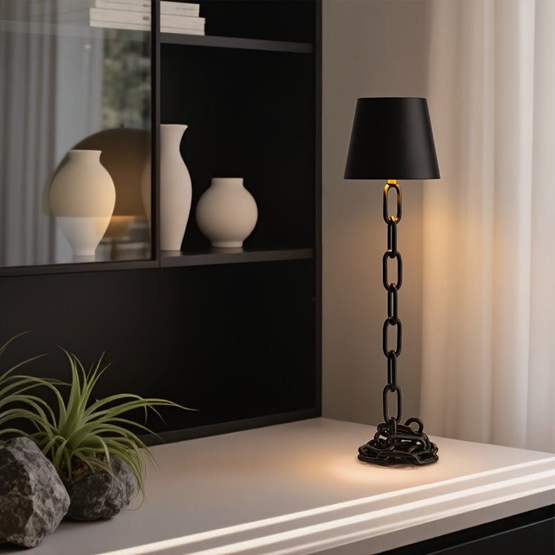 Lumen Chain Link Rechargeable Table Lamp