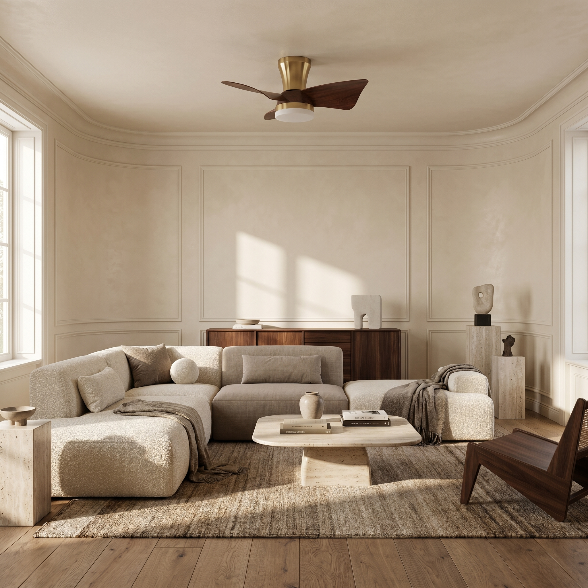 Lumen Petal Sweep Ceiling Fan