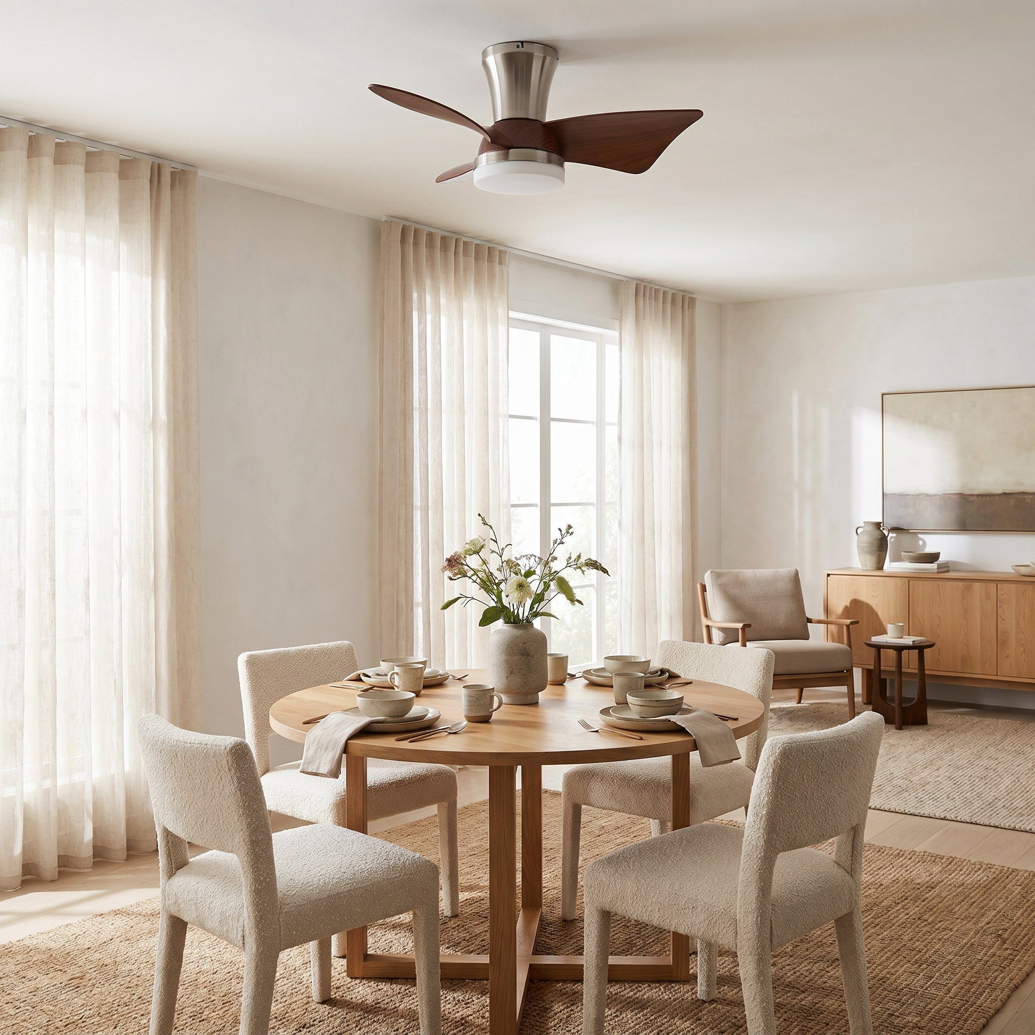 Lumen Petal Sweep Ceiling Fan