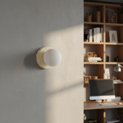 Lumen Frosted Globe Wall Sconce