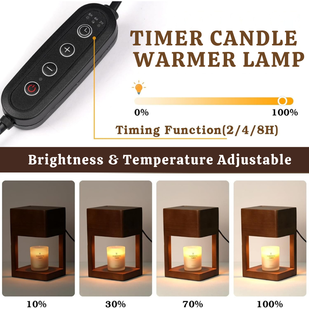 Lumen Scandinavian Candle Warmer Lamp