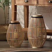 Lumen Woven Bamboo Lantern