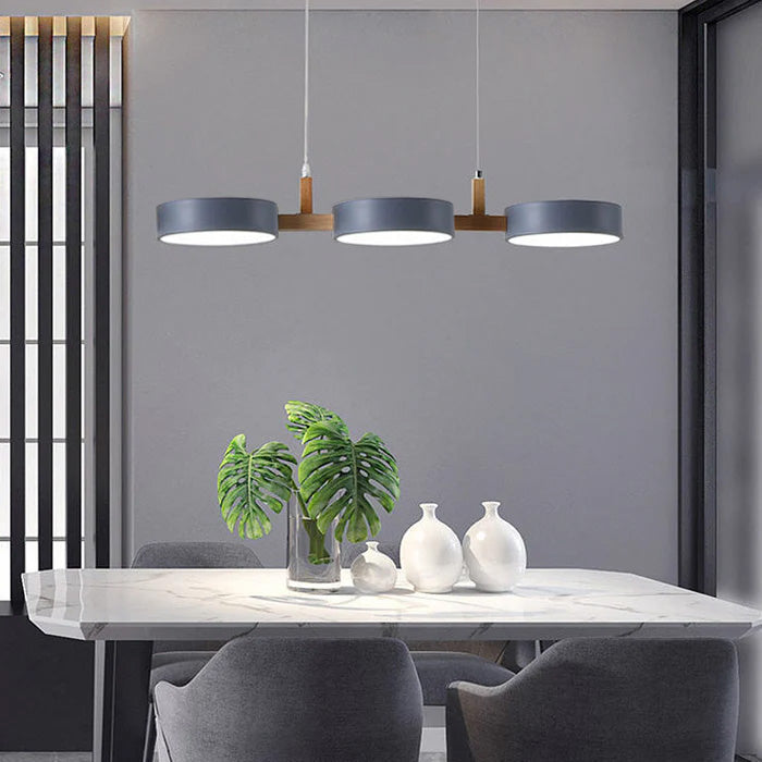 Lumen Cylinder Multi Light Pendant