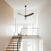 Lumen Curved Wood Blade Fan