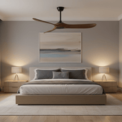 Lumen Curved Wood Blade Fan