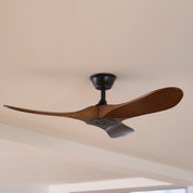Lumen Curved Wood Blade Fan