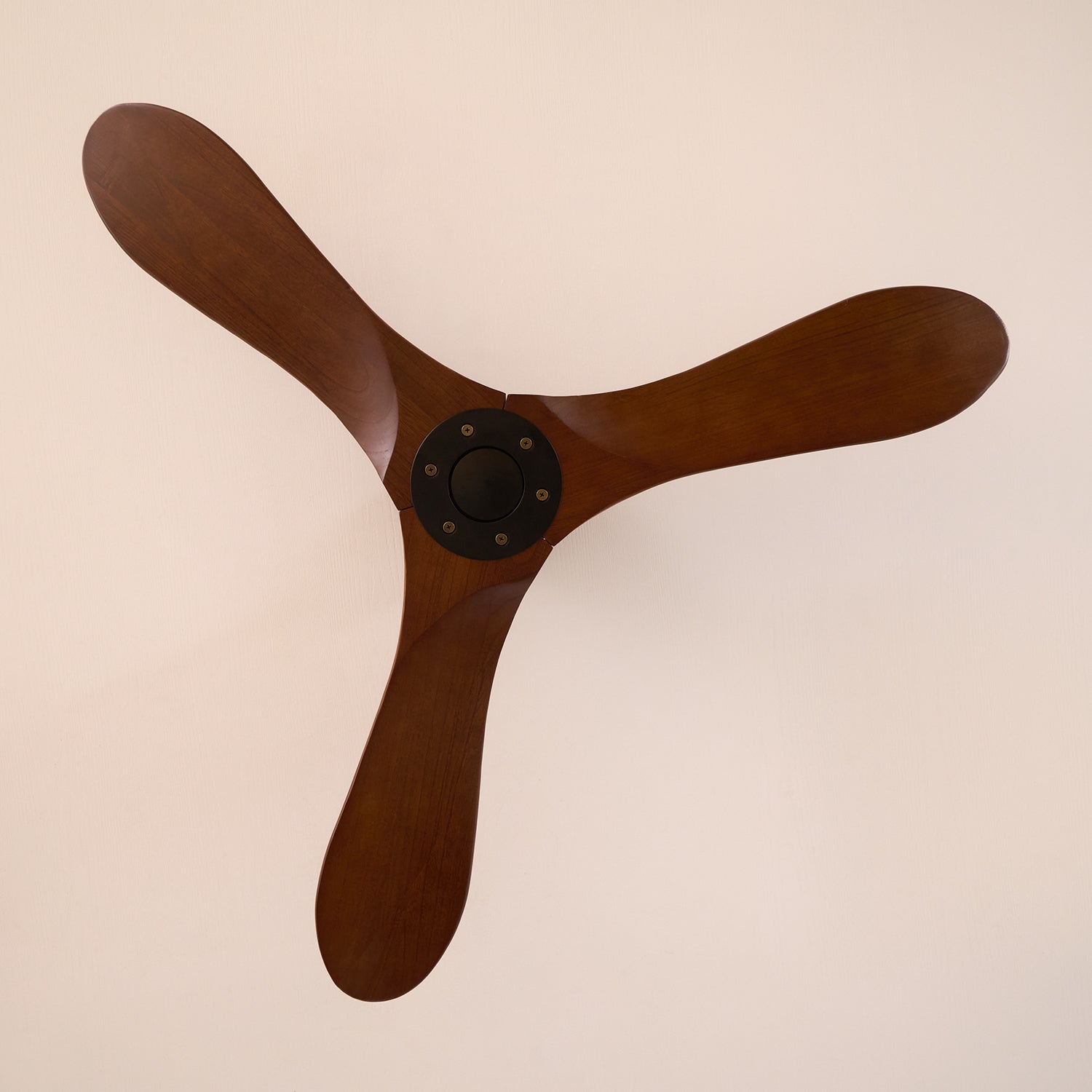 Lumen Curved Wood Blade Fan