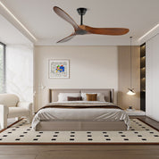 Lumen Curved Wood Blade Fan