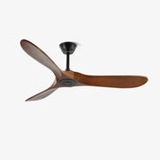 Lumen Curved Wood Blade Fan