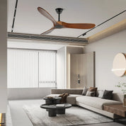 Lumen Curved Wood Blade Fan