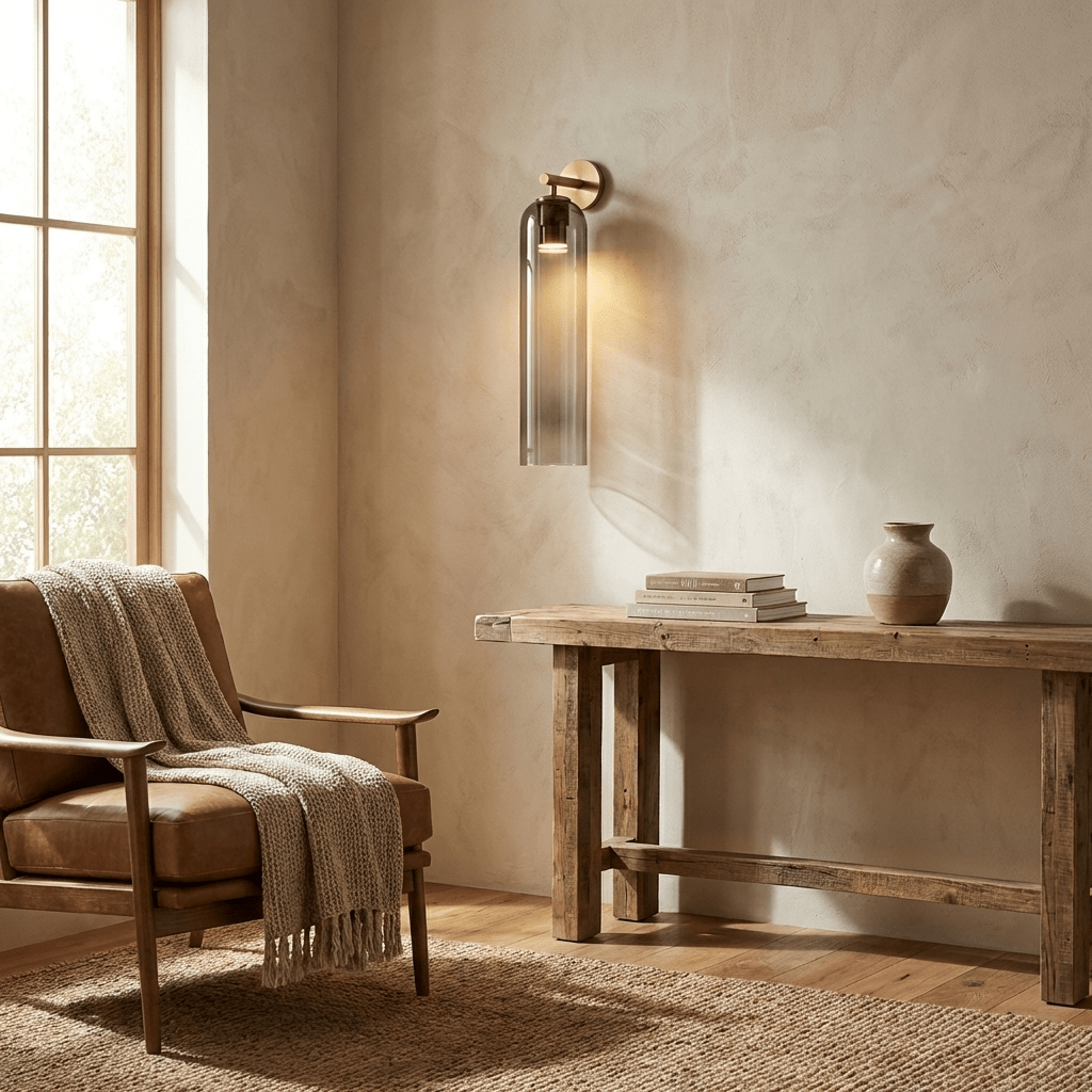 Lumen Art Glass Wall Sconce