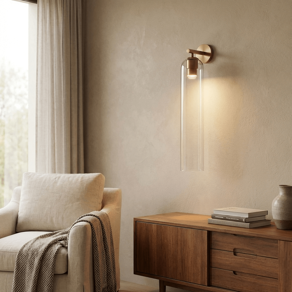 Lumen Art Glass Wall Sconce