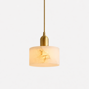 Lumen Alabaster Cylinder Pendant