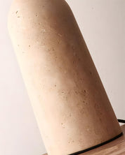 Lumen Avero Travertine Table Lamp