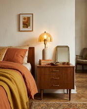 Lumen Avero Travertine Table Lamp