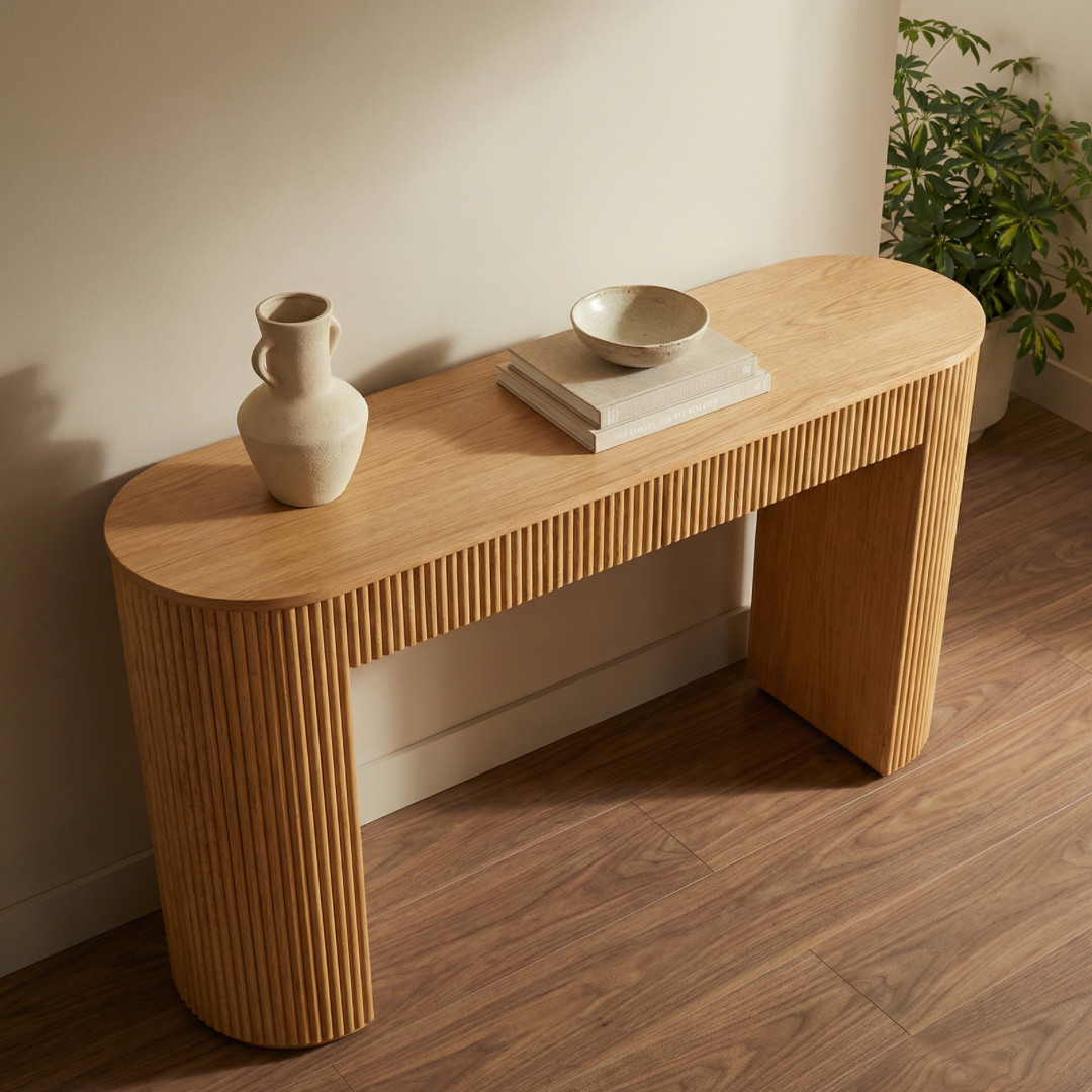 Atelier Oval Console Table