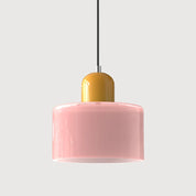 Lumen Bauhaus Round Glass Pendant Light