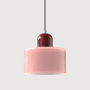 Lumen Bauhaus Round Glass Pendant Light