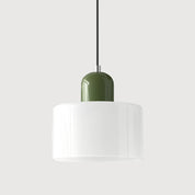 Lumen Bauhaus Round Glass Pendant Light