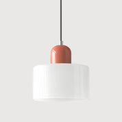 Lumen Bauhaus Round Glass Pendant Light