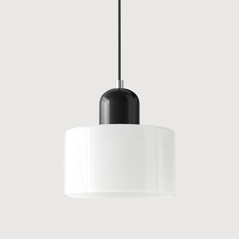 Lumen Bauhaus Round Glass Pendant Light