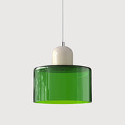 Lumen Bauhaus Round Glass Pendant Light