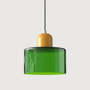 Lumen Bauhaus Round Glass Pendant Light