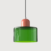 Lumen Bauhaus Round Glass Pendant Light