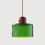 Lumen Bauhaus Round Glass Pendant Light