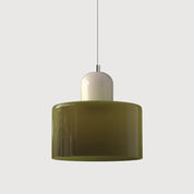Lumen Bauhaus Round Glass Pendant Light