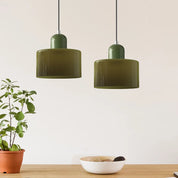 Lumen Bauhaus Round Glass Pendant Light