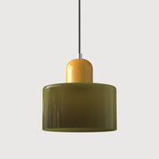 Lumen Bauhaus Round Glass Pendant Light