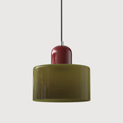 Lumen Bauhaus Round Glass Pendant Light