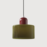 Lumen Bauhaus Round Glass Pendant Light