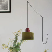 Lumen Bauhaus Round Glass Pendant Light