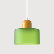 Lumen Bauhaus Round Glass Pendant Light