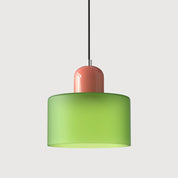 Lumen Bauhaus Round Glass Pendant Light