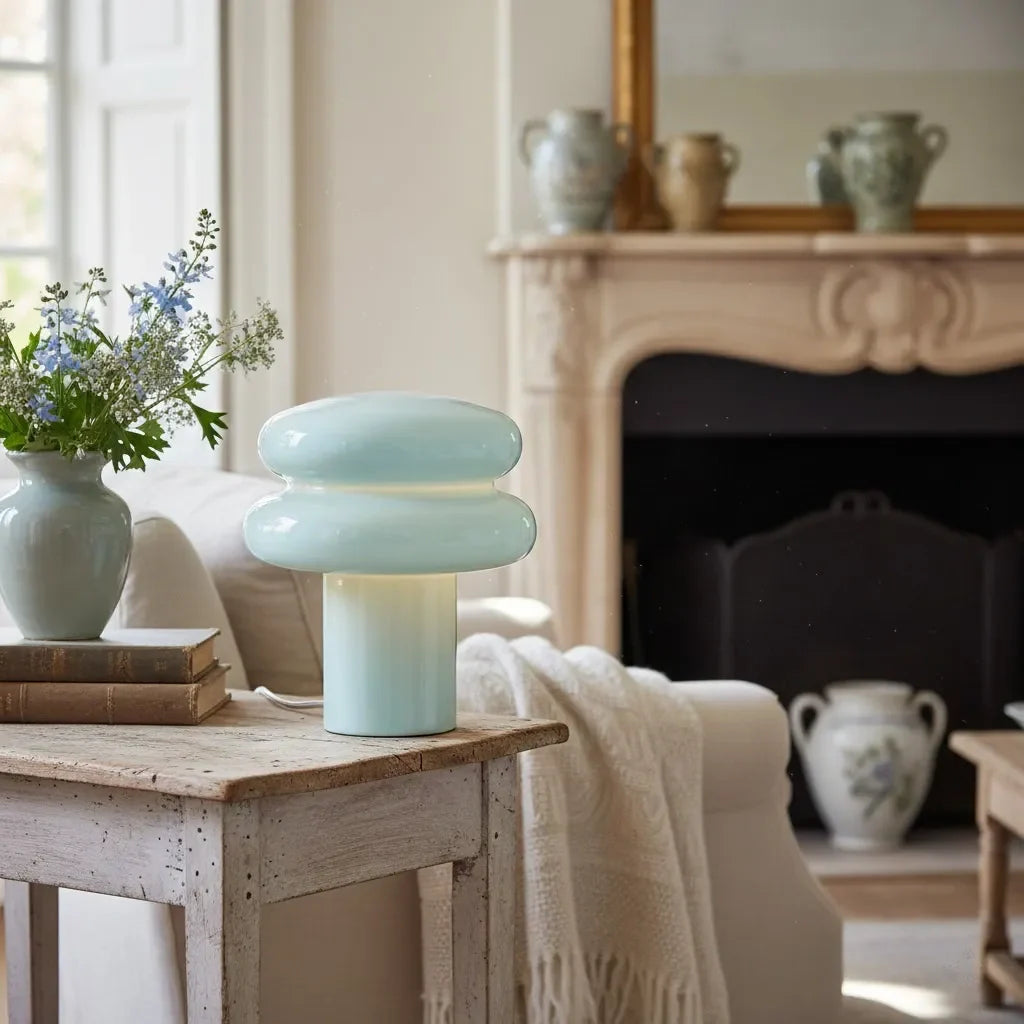 Lumen Opal Glass Table Lamp