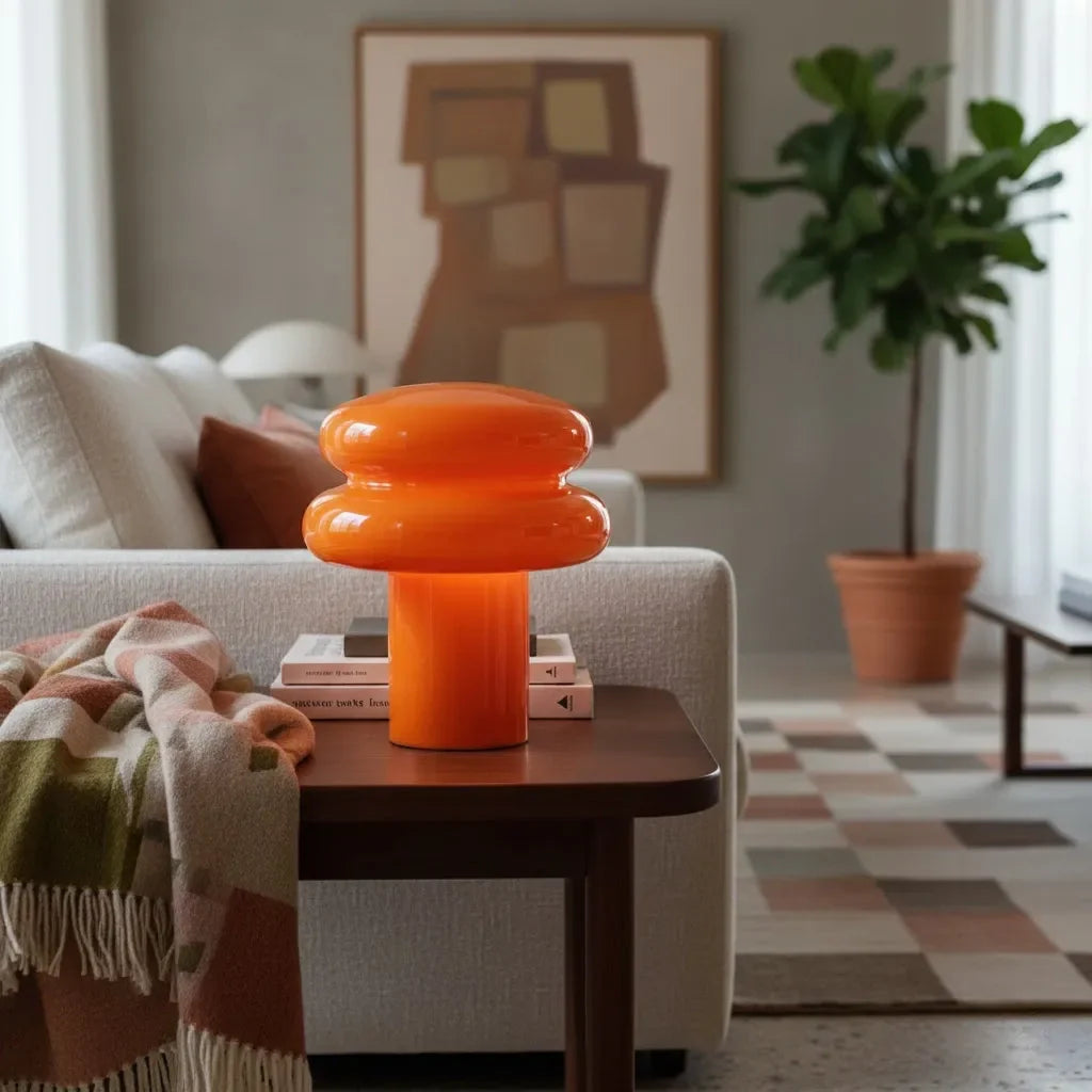 Lumen Opal Glass Table Lamp