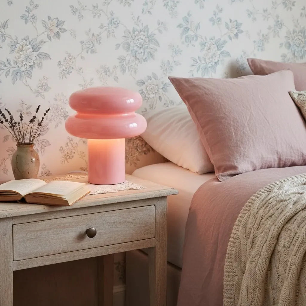 Lumen Opal Glass Table Lamp