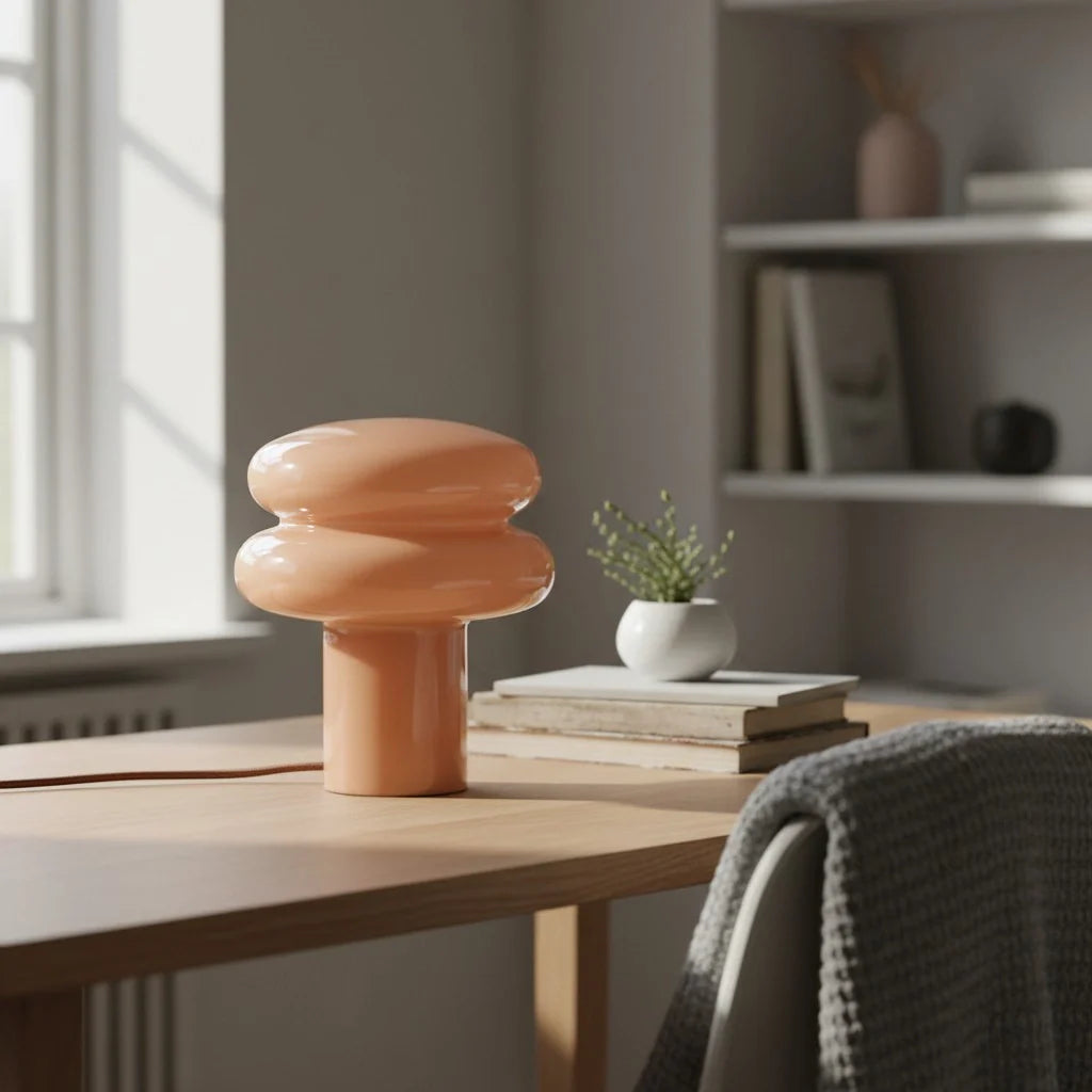 Lumen Opal Glass Table Lamp