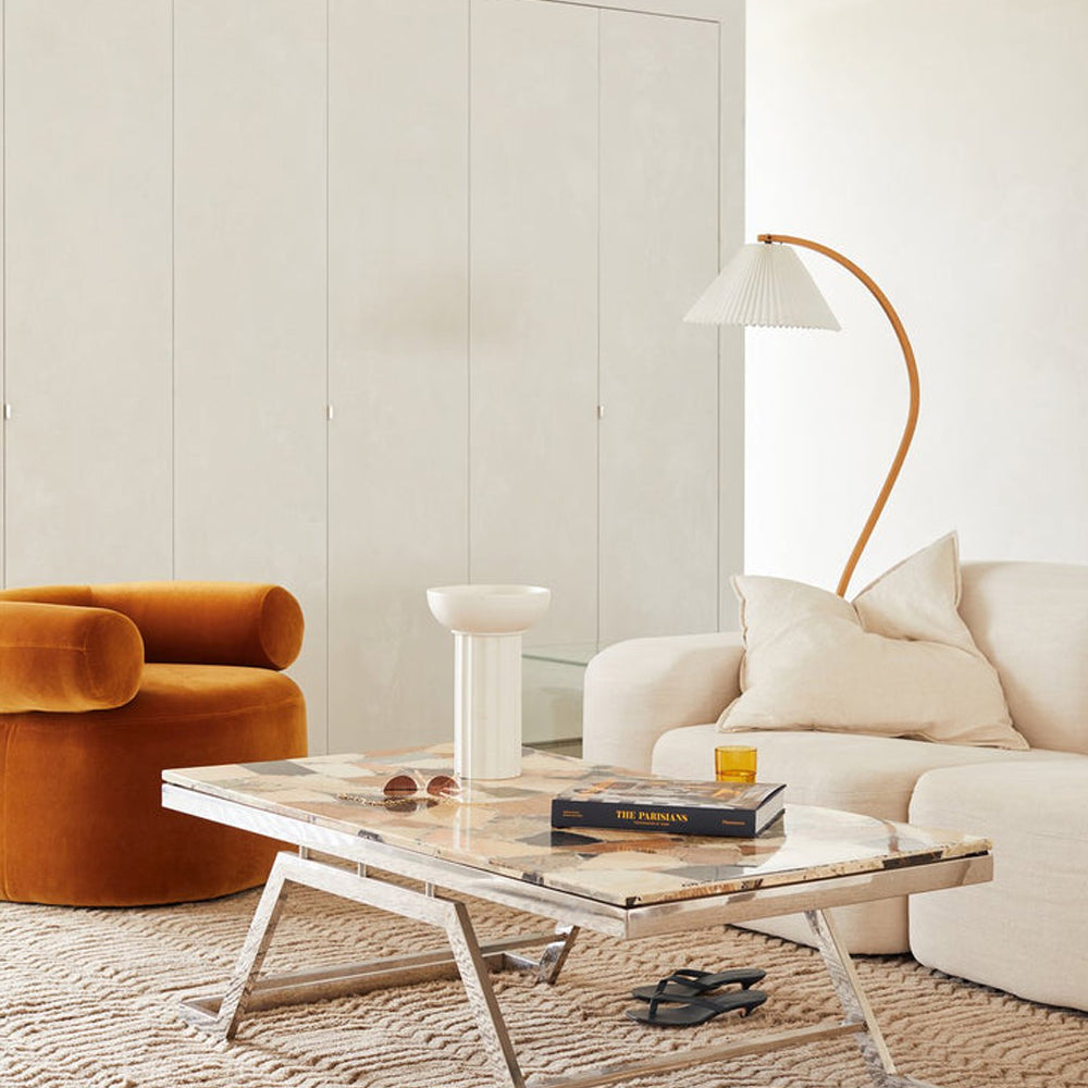 Lumen Caprani Wooden Floor Lamp