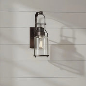 Lumen Carson Glass Jar Sconce
