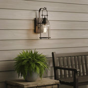 Lumen Carson Glass Jar Sconce