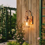 Lumen Carson Glass Jar Sconce
