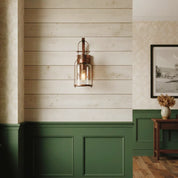 Lumen Carson Glass Jar Sconce