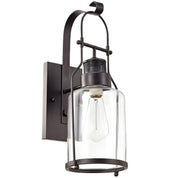 Lumen Carson Glass Jar Sconce
